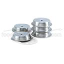 Vollrath Stainless Steel Plate Cover, 11 1/16 to 11 1/8 inch -- 12 per case.