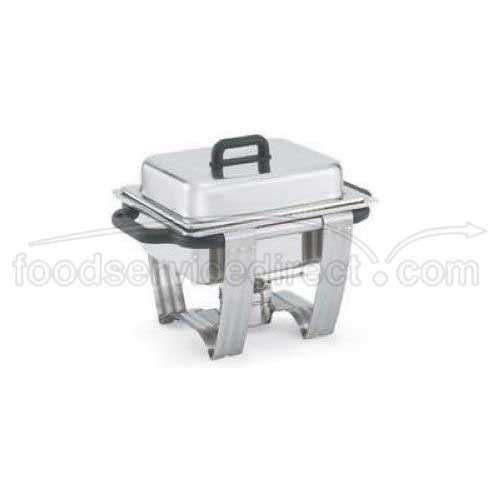 Vollrath Dakota Stainless Steel Matte Finish Half Size Chafer, 4.1 Quart.