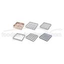 Soft Gray Cambro Soft Grey Full Size Full Drop Extender Only, 19 5/8 x 19 5/8 x 2 inch -- 12 per case.