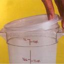 Translucent Cambro Camwear Seal Lid Only -- 12 per case.