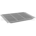 Cambro Camshelving Speckled Gray Vented Shelf Plate, 24 x 12 inch.