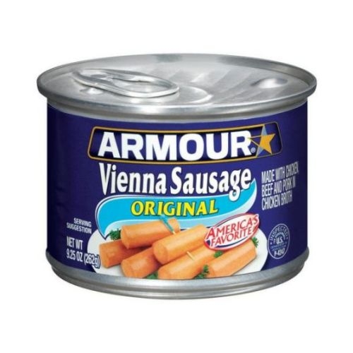 Armour Original Vienna Sausage, 9.25 Ounce -- 12 per case.
