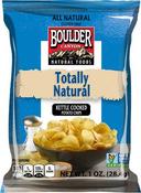 Boulder Canyon Sea Salt Kettle Cooked Potato Chips - 1 oz. bag, 72 per case