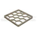 Traex Rack Master Beige 12 Compartment Glass and Cup Rack Extender Only, 1 9/16 inch Maximum Height -- 12 per case.