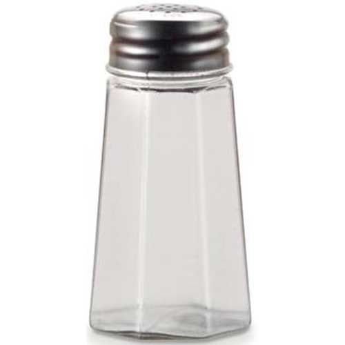 Traex Dripcut Paneled Flat Top Salt And Pepper Shaker, 2 Ounce -- 72 Per Case