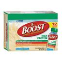 Boost Very Vanilla High Protein Drink, 8 Fluid Ounce - 12 per pack -- 2 packs per case.