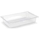 Vollrath Super Pan Low Temperature Plastic Clear Pan -- 3 per case.