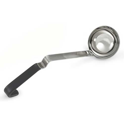 Vollrath One Piece Ergogrip Ladle with Black Kool Touch Handle, 3 Ounce -- 6 per case.