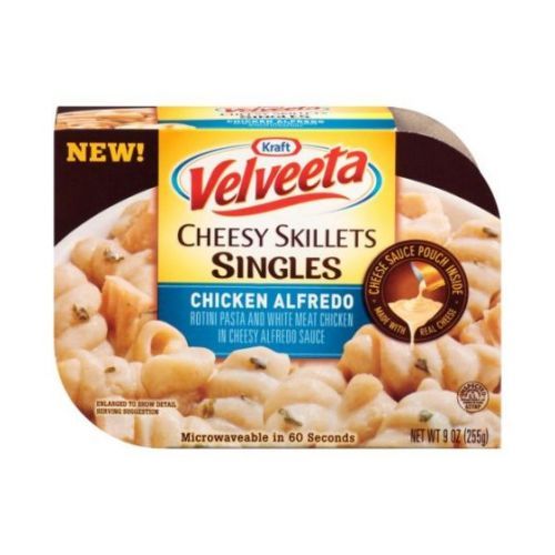 Velveeta Chicken Alfredo Cheesy Skillet Singles, 9 Ounce -- 6 Per Case