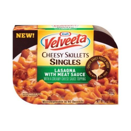 Velveeta Lasagna With Meat Sauce Cheesy Skillet Singles, 9 Ounce -- 6 Per Case