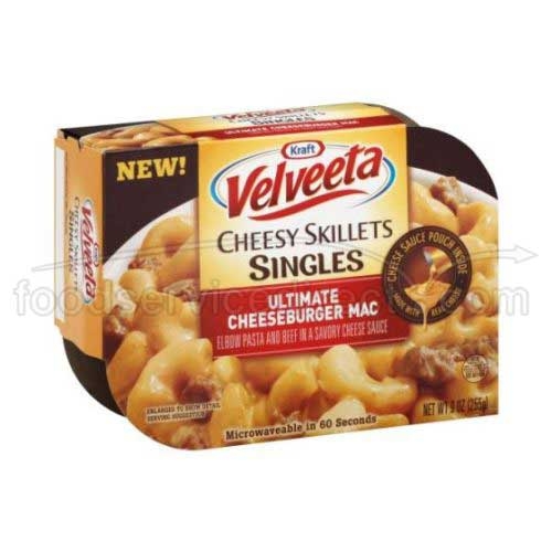 Velveeta Cheesy Skillets Ultimate Cheeseburger Dinner Kit,  9 Ounce -- 6 per case.