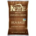 Kettle Foods Sea Salt Potato Chips, 5 Ounce -- 8 per case.