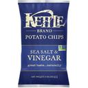 Kettle Foods Sea Salt and Vinegar Potato Chips, 5 Ounce -- 8 per case.