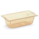 Vollrath Super Pan Amber 1/3 Size High Temperature Steam Table Pan, 4 inch -- 6 per case.