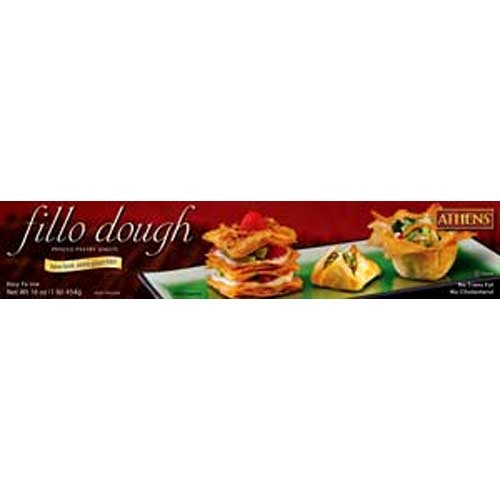 Athens Foods Fillo Dough Sheet, 1 Pound -- 24 per case.