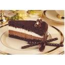 Lawlers Desserts Colossal White and Dark Chocolate Mousse Cake, 87 Ounce -- 4 per case.