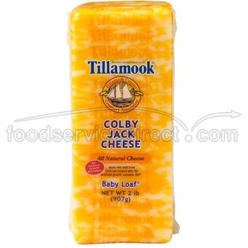 Tillamook Colby Jack Cheese, 2 Pound -- 6 per case.