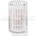 Hollowicks Clear Vertical Rod Cylinder Lamp, 4 5/8 inch Height.