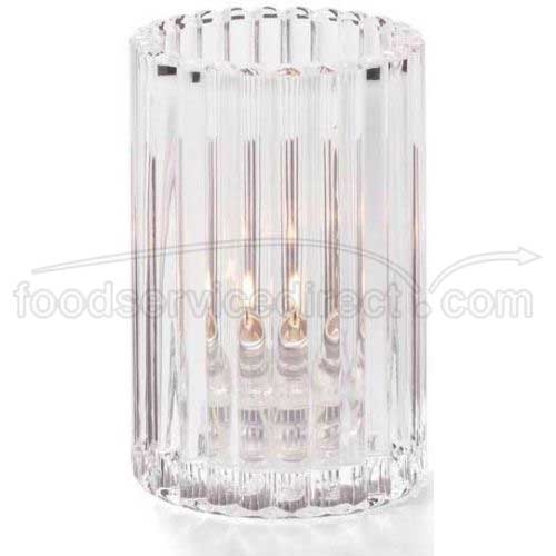 Hollowicks Clear Vertical Rod Cylinder Lamp, 4 5/8 inch Height.