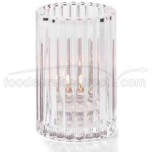 Hollowicks Clear Vertical Rod Cylinder Lamp, 4 5/8 Inch Height
