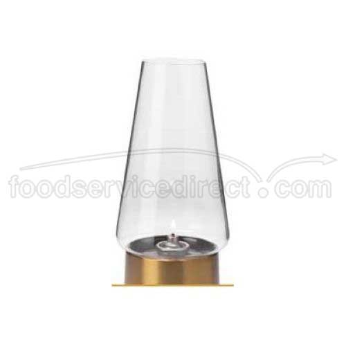 Hollowicks Clear Conical Chimney Globe Only, 6 3/4 inch Height.