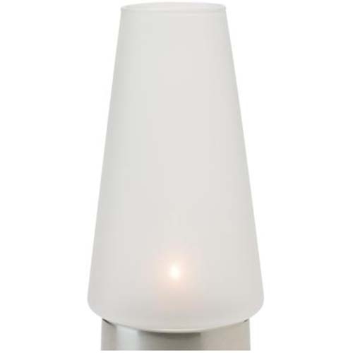 Hollowick Satin Linen Conical Globe, 6 3/4 inch Height x 4 inch Dia.