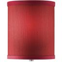 Hollowick Drum Fabric Crimson Candlestick Shade, 4 3/16 inch x 5 3/4 inch Dia.