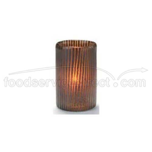 Hollowick Mocha Cylinder Lamp, 4 5/8 x 3 x 3 inch.