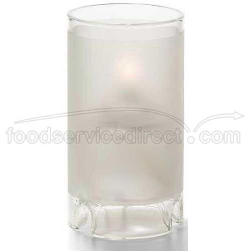 Hollowicks Satin Crystal Mini Glass Cylinder Lamp, 4 3/8 Inch Height