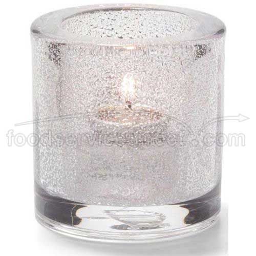 Hollowicks Clear Jewel Thick Tealight Glass Lamp, 2 7/8 Inch Height