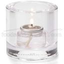 Hollowicks Clear Thick Tealight Glass Lamp, 2 7/8 inch Height.