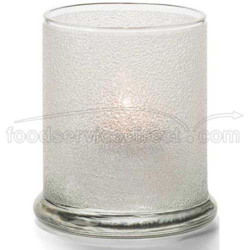 Hollowicks Clear Ice Votive Glass Lamp, 3 9/16 Inch Height