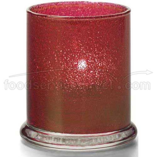 Hollowicks Ruby Jewel Votive Glass Lamp, 3 9/16 Inch Height