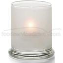 Hollowicks Satin Crystal Votive Glass Lamp, 3 9/16 inch Height.