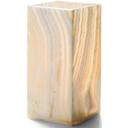 Hollowick Luxor Large Alabaster Square Lamp, 6 5/8 inch Height x 3 1/8Dia..