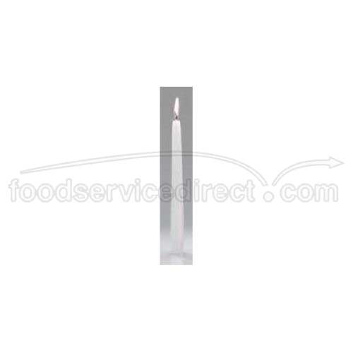 Hollowicks Select Wax Drip Less Taper Candle, 8 inch Height Taper -- 144 per case.