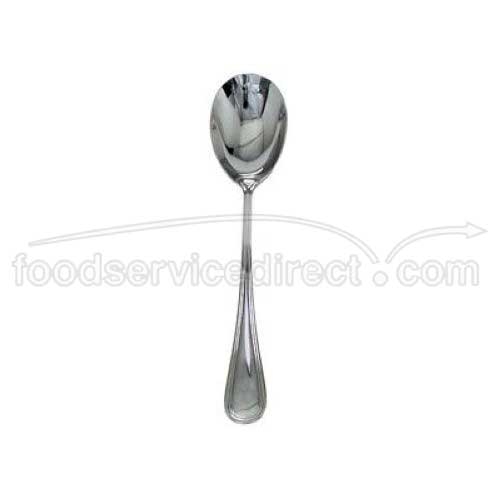 Update International Regency Banquet Stainless Solid Spoon, 11 1/4 Inch -- 12 Per Case