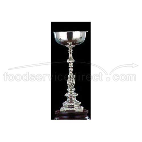 Apex Fountain Gemini Bright Heavy Nickel Finish Floral Stand, 25 inch Height -- 2 per case.
