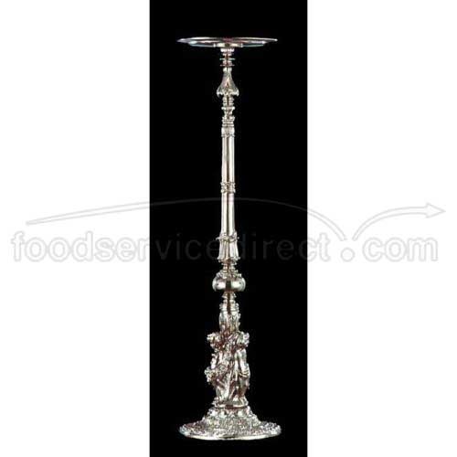 Apex Fountains Libra Bright Heavy Nickel Finish Floral Stand, 42 Inch Height -- 2 Per Case