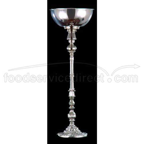 Apex Fountains Libra Bright Heavy Nickel Finish Floral Stand, 45 Inch Height -- 2 Per Case