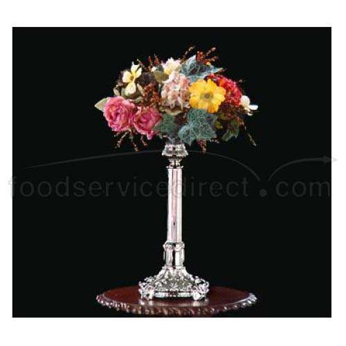 Apex Fountains Regency Bright Heavy Nickel Finish Floral Stand, 19 Inch Height -- 2 Per Case