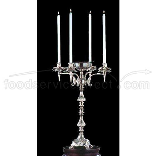 Apex Fountain Venus Bright Heavy Nickel Finish Four Light Candelabra, 25 inch Height -- 2 per case.