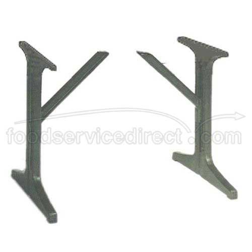 Grosfillex Charcoal Resin Lateral Base 1000 Only
