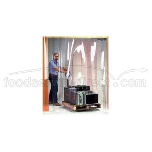 Wesco Easy Mount Smooth Heavy Duty Strip Door - 12 inch Strip Width, 6 x 7 feet.