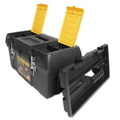 Stanley Series 2000 Toolbox w/Tray, Two Lid Compartments