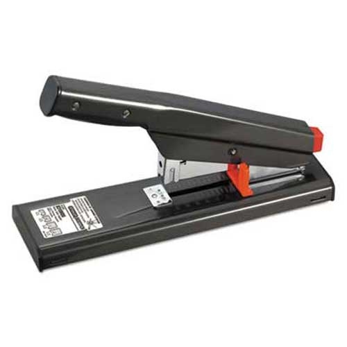 Bostitch Antimicrobial 130-Sheet Heavy-Duty Stapler, 130-Sheet Capacity, Black