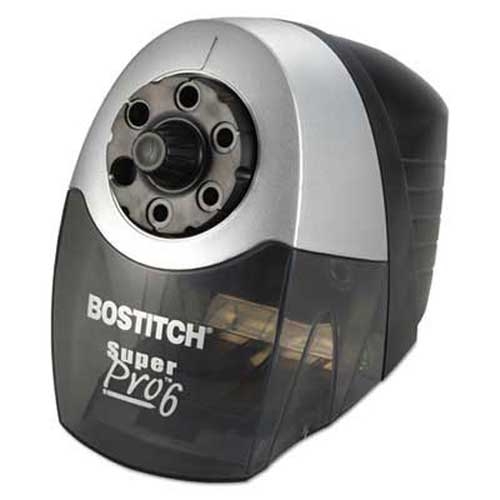 Bostitch SuperPro 6 Commercial Electric Pencil Sharpener, Gray/Black