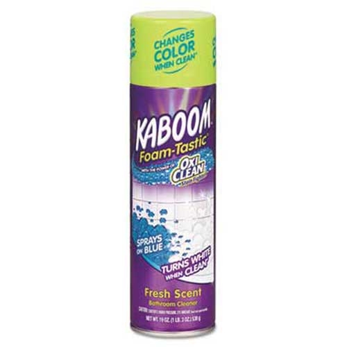 Kaboom Foamtastic Bathroom Cleaner, Fresh Scent, 19oz Spray Can