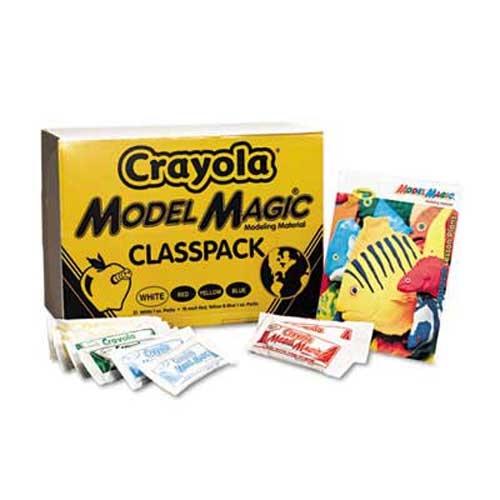 Crayola Model Magic Modeling Compound, 1 oz each packet Assorted, 6 lbs. 13 oz