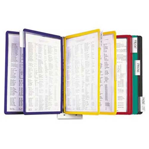 Durable Sherpa Sherpa Wall-Mount Reference System, 10 Panels, 10 x 4 x 13 1/2